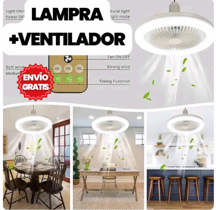 FOCO VENTILADOR 3 EN UNO